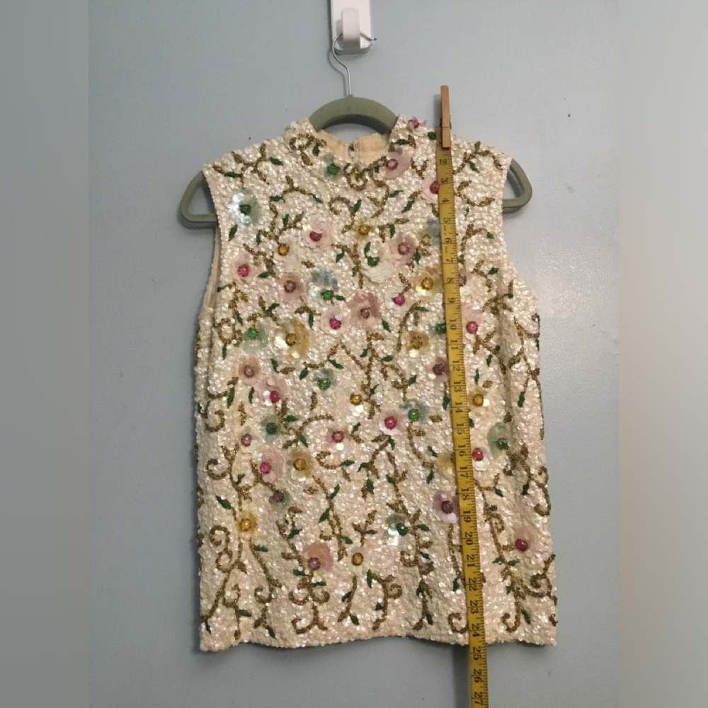 Ardell Multicolor Sequin Blouse - image 3